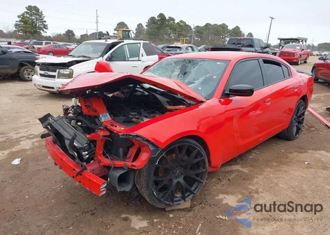 2018 Dodge Charger Sxt Rwd из США, поврежденный, VIN 2C3CDXBG0JH289581